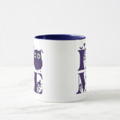 Zuhause Eigene Fledermäuse Spiders Ghosts Hallowee Tasse (Zentrum)