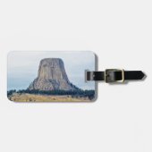 Zuhause eines Bären Gepäckanhänger (Vorderseite horizontal)