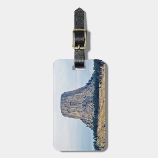 Zuhause eines Bären Gepäckanhänger (Vorderseite vertikal)