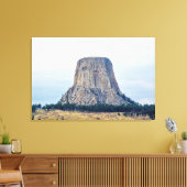 Zuhause eines Bären Leinwanddruck (Insitu (Wohnzimmer))