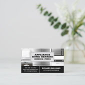 Zuhause-Einheiten | Reparaturtechniker Visitenkarte (Stehend Vorderseite)