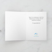 Zuhause Einjähriges Jubiläum Karte (Innenseite)