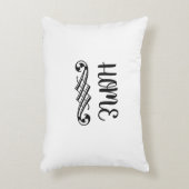 Zuhause Elegant Zuhause Kissen in Schwarz und Weiß (Vorderseite(Vertikal))