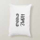 Zuhause Elegant Zuhause Kissen in Schwarz und Weiß (Rückseite(Vertikal))