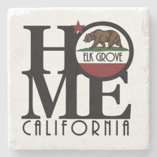 ZUHAUSE Elk Grove California Steinuntersetzer