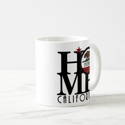 ZUHAUSE Encinitas 11oz Kaffeetasse (VorderseiteRechts)