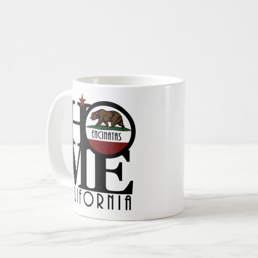 ZUHAUSE Encinitas 11oz Kaffeetasse (Vorderseite Links)