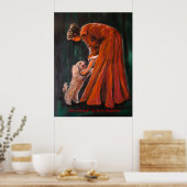 "Zuhause endlich" von Susan Bergstrom Poster (Küche)