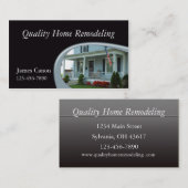 Zuhause-Entfernen Visitenkarte (Vorne/Hinten)