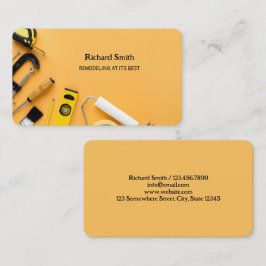 Zuhause-Entfernen Visitenkarte