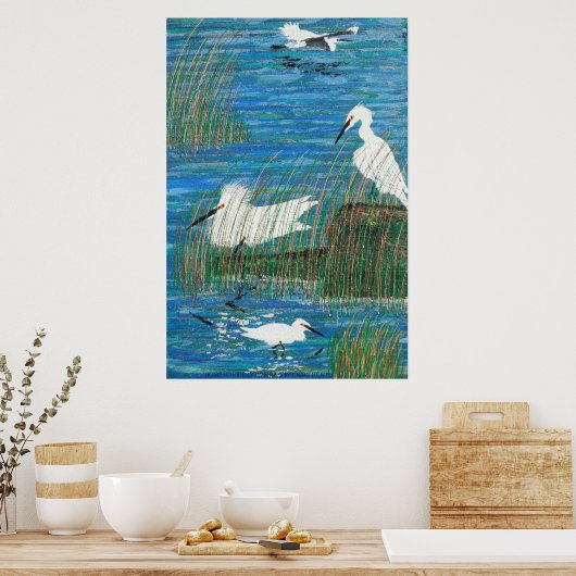 Zuhause erzogen poster (Küche)