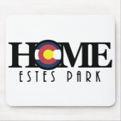ZUHAUSE Estes Park Colorado Mousepad (Vorne)
