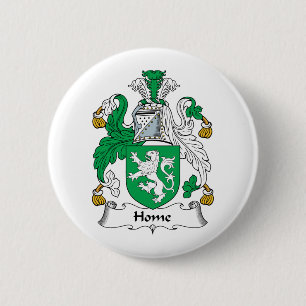 Zuhause-Familienwappen Button
