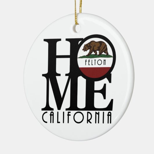 ZUHAUSE Felton California Keramik Ornament (Links)