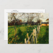 Zuhause Fields von John Singer Sargent Postkarte (Vorne/Hinten)