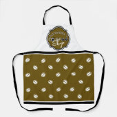 Zuhause/Firmenlogo des Coffee Shops individuell an Schürze (Vorderseite)