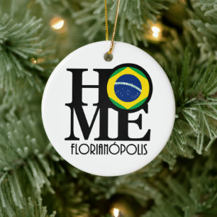 ZUHAUSE Florianópolis Keramik Ornament