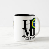 ZUHAUSE Florianópolis Zweifarbige Tasse (VorderseiteRechts)
