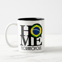 ZUHAUSE Florianópolis Zweifarbige Tasse