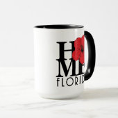 ZUHAUSE Florida Red Hibiskus 15oz Tasse (VorderseiteRechts)