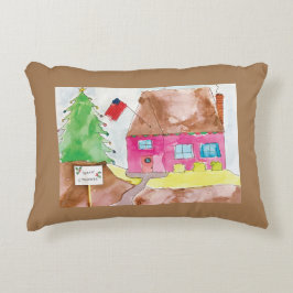 Zuhause For Holidays - KidsArt for CHOC Dekokissen