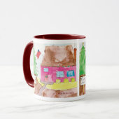 Zuhause For Holidays - KidsArt for CHOC Tasse (Vorderseite Links)