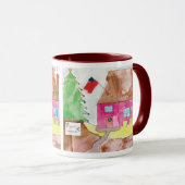 Zuhause For Holidays - KidsArt for CHOC Tasse (VorderseiteRechts)