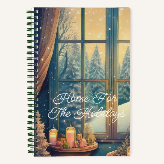"Zuhause for Holidays" Notizblock (Vorderseite)