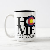 ZUHAUSE Fort Collins 15oz Zweifarbige Tasse (Links)