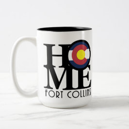 ZUHAUSE Fort Collins 15oz Zweifarbige Tasse