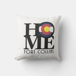ZUHAUSE Fort Collins Colorado Kissen