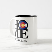 ZUHAUSE Fort Collins Tasse (Vorderseite Links)