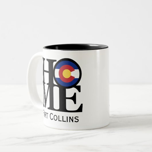 ZUHAUSE Fort Collins Tasse (Vorderseite Links)