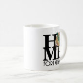 ZUHAUSE Fort Gibson Oklahoma 11oz Kaffeetasse (VorderseiteRechts)