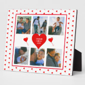 Zuhause Foto Personalisiert Collage Familie Valent Fotoplatte (Seite)