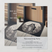 Zuhause Foto, Template Housewarming Party Einladun (Vorne/Hinten)