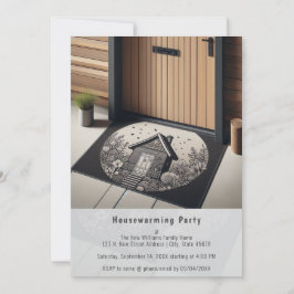 Zuhause Foto, Template Housewarming Party Einladun