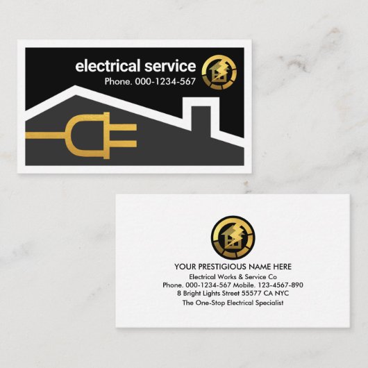 Zuhause Frame mit Plug-In Visitenkarte (Vorne/Hinten)