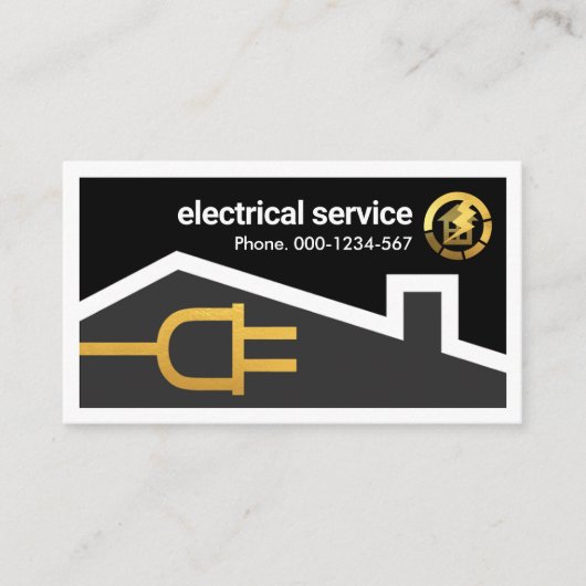 Zuhause Frame mit Plug-In Visitenkarte (Vorderseite)