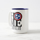 ZUHAUSE Franklin 15oz Zweifarbige Tasse (Vorderseite Links)