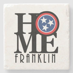 ZUHAUSE Franklin Tennessee Steinuntersetzer