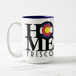 ZUHAUSE Frisco Colorado 15oz Zweifarbige Tasse