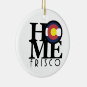 ZUHAUSE Frisco Colorado Keramik Ornament (Rechts)