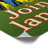 Zuhause Front schließt sich der Großen Armee WWI-P Poster (Ecke)