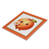 Zuhause-Fruchtpfirsich Fliese (Seite)