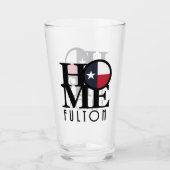 ZUHAUSE Fulton Texas Glas (Vorderseite)