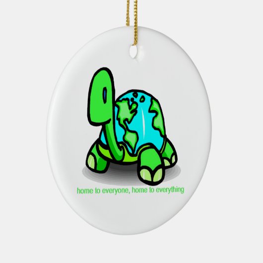 Zuhause für alle keramik ornament (Rechts)