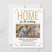 Zuhause für das Weihnachtsfest im Weihnachtsalter  Ankündigung (Vorderseite)