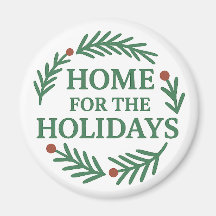 Zuhause für das Weihnachtsmagnet in Feiertagen