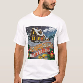 "Zuhause für den Urlaub: pure Freude" T-Shirt